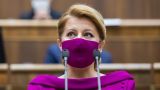 Президент Словакии второй раз привилась от коронавируса