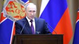 Путин: Запад не брезгует использовать против России радикалов и экстремистов