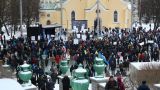 «Во власти — враги народа Эстонии»: В Таллине митинговали против дорогой энергии