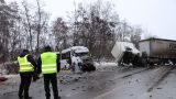 В Черниговской области Украины в одном ДТП погибли 11 человек