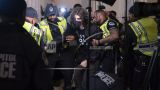 Полиция задержала группу сторонников Палестины в одном из зданий Конгресса США