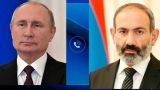 Путин и Пашинян сверились по Казахстану и обсудили ситуацию вокруг Карабаха