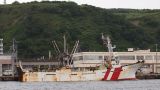 В Охотском море российскими пограничниками задержано японское судно