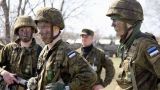 Эстонские ополченцы обучаются ведению оборонительных боев