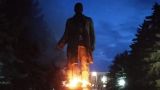 В Молдавии вандалы подожгли памятник Ленину