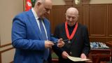 Футболист Никита Симонян получил высшую госнаграду Абхазии