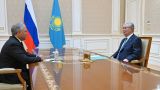 Президент Казахстана встретился с председателем Госдумы России