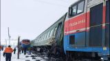 Экстренные службы: Пассажирский поезд Бишкек — Самара столкнулся с локомотивом