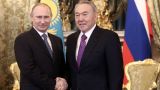 Путин поддерживает кандидатуру Назарбаева на выборах президента Казахстана