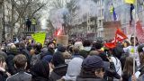 Данные полиции и профсоюзов о массовости протестов в Париже разнятся в 10 раз