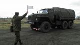 В Приморском крае перевернулся грузовик с военными: 24 пострадавших