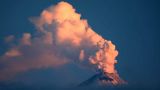 На Камчатке пепел с вулкана Шивелуч протянулся на 60 км