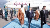 Эмир Катара прибыл в Астану для участия в саммите ШОС