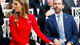 People: сын президента Трампа тайно женился на модели Беттине Андерсон