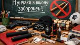 В Украинские школы запретили приносить даже игрушечное оружие