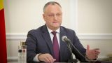 Dodon: MPs and government strive to set Moldova against Russia