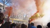 В Тбилиси проходит акция уволенных рабочих руставского химзавода