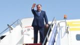 Президент Таджикистана вылетел в Москву на парад