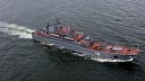 Большой десантный корабль «Минск» покинул Лиссабон