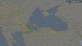 В акваторию Черного моря вошел самолет радиоэлектронной разведки США