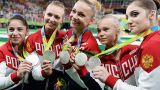 Российские гимнастки взяли «серебро» Олимпийских игр