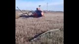 В Ставрополье рухнул на землю вертолет Ми-2, совершавший облет нефтепровода