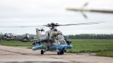 В Белоруссию прибыли новые российские транспортно-боевые вертолеты