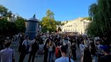 На Украине возобновились митинги против отставки Федорова