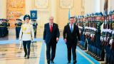 В Астане начались переговоры президентов Казахстане и Киргизии
