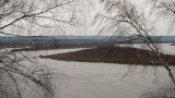В Новокузнецке снизился уровень реки Томь