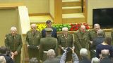 В Сейме Литвы наградили семерых бывших «лесных братьев»