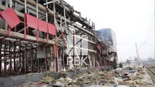 Жд станция в Фастове под Киевом уничтожена дотла — «РБК — Украина»