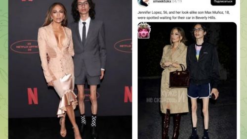 Jennifer Lopez's son overshadowed his mother with his appearance