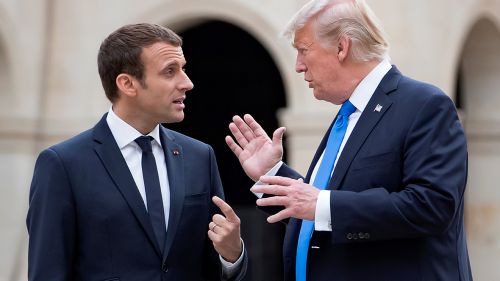 Trump about Macron, who does not want to join the "Peace Council": Does he not want to? We will force