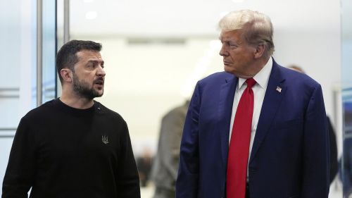 Zelensky said at a meeting with Trump that he hopes to end the war before winter.