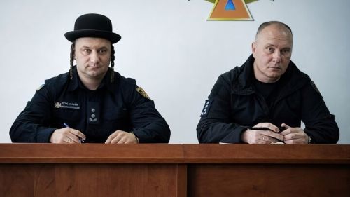 A Ukrainian rescuer was put on a kippah with paces on the line — a case has been opened