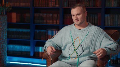 The Russian comedian pierced his leg on the set and received a non-healing wound
