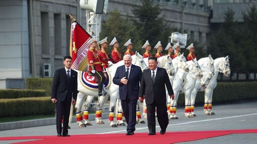 Лукашенко встретился с лидером Северной Кореи Ким Чен Ыном