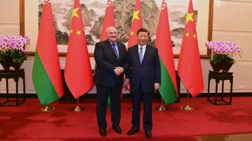 Xi Jinping met with Lukashenko in Beijing