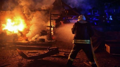 The explosion thundered in Kiev