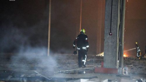 Explosions thundered in the cities of Lutsk and Rivne in western Ukraine