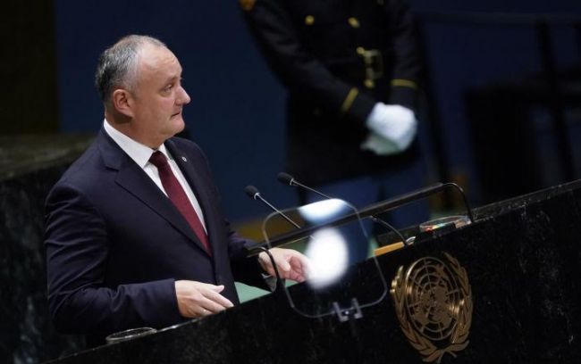 Лидер Молдовы выступил с трибуны ООН