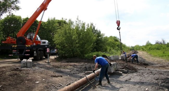 Водовод из дона в днр схема